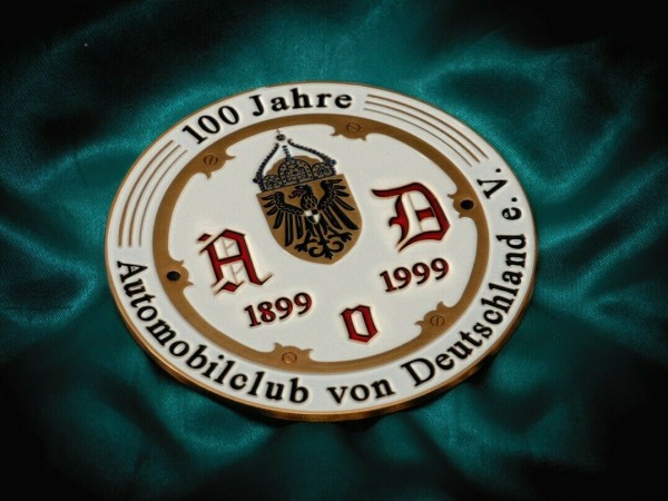 German AvD Badge Plakette Grille Plaque Emblem Porsche Mercedes Audi BMW #305