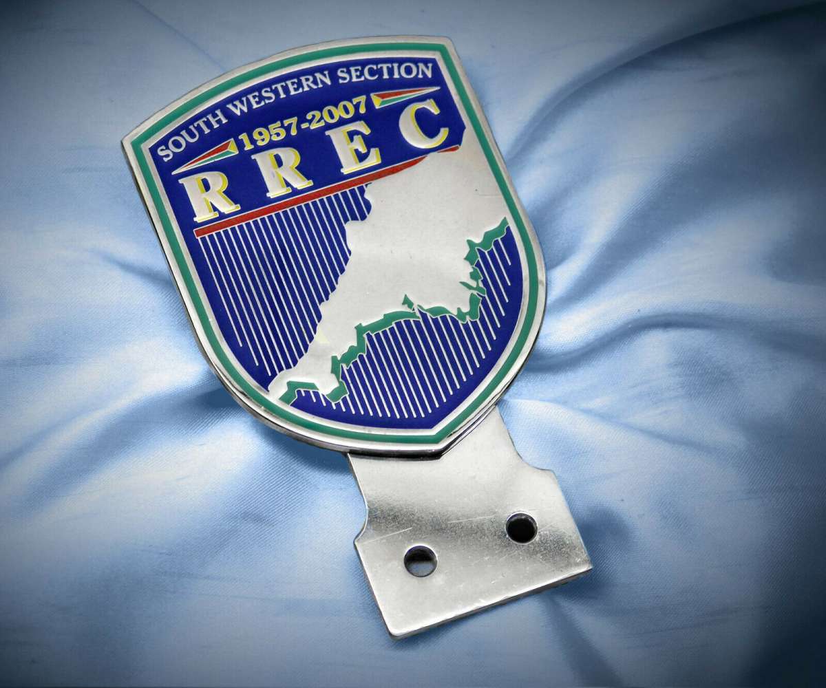 Details zu Rolls-Royce Badge RREC Club Plakette Grill RR Emblem Plaque ...