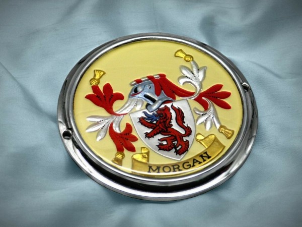 Details zu Morgan Badge Plakette Emblem Plus 4/4 Plus 8 Treewheeler Aero 8 #128