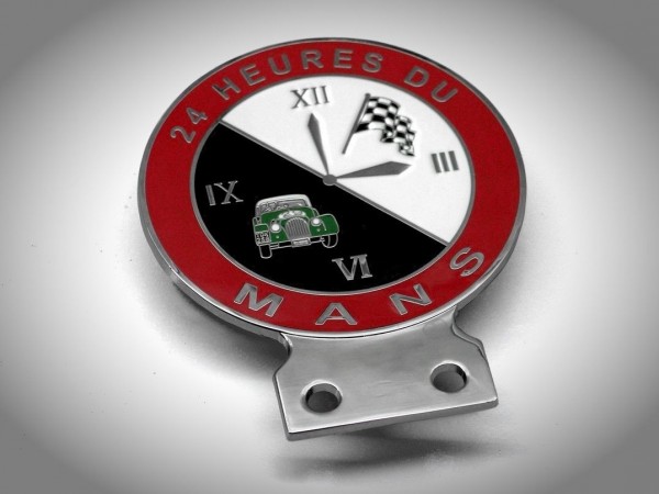 Details zu Morgan Le Mans badge emblem car plaque +4 plus 8 Threewheeler Aero