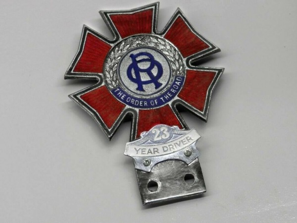 Details zu Order of Road Badge England Plakette MG Austin Triumph Rover Alvis Jaguar #68