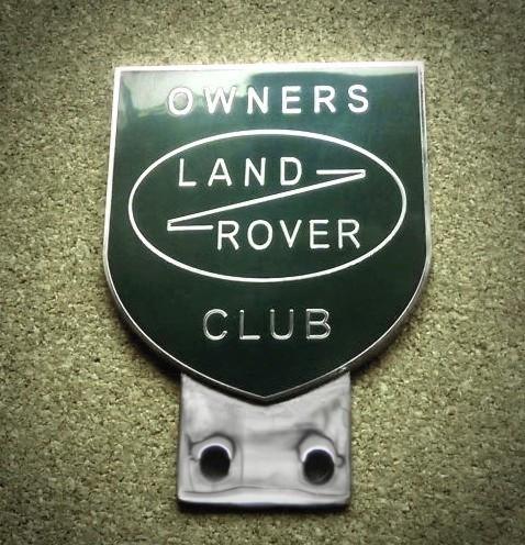Land Rover Badge Plakette Defender Range Series 2 Freelander Discovery Landy-Copy