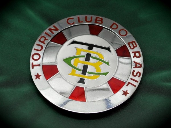 Brasilien Plakette Badge Grill- Heck Emblem Brasil Plaque #139