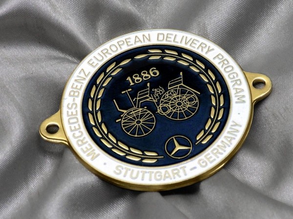 Details zu Daimler Benz Badge Mercedes Plakette German Emblem Plaque #70