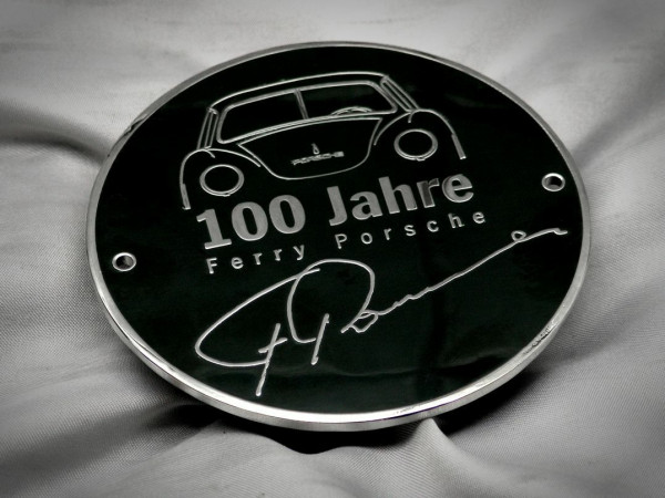 Porsche Abzeichen Plakette Schild 100 Jahre 356 911 #483