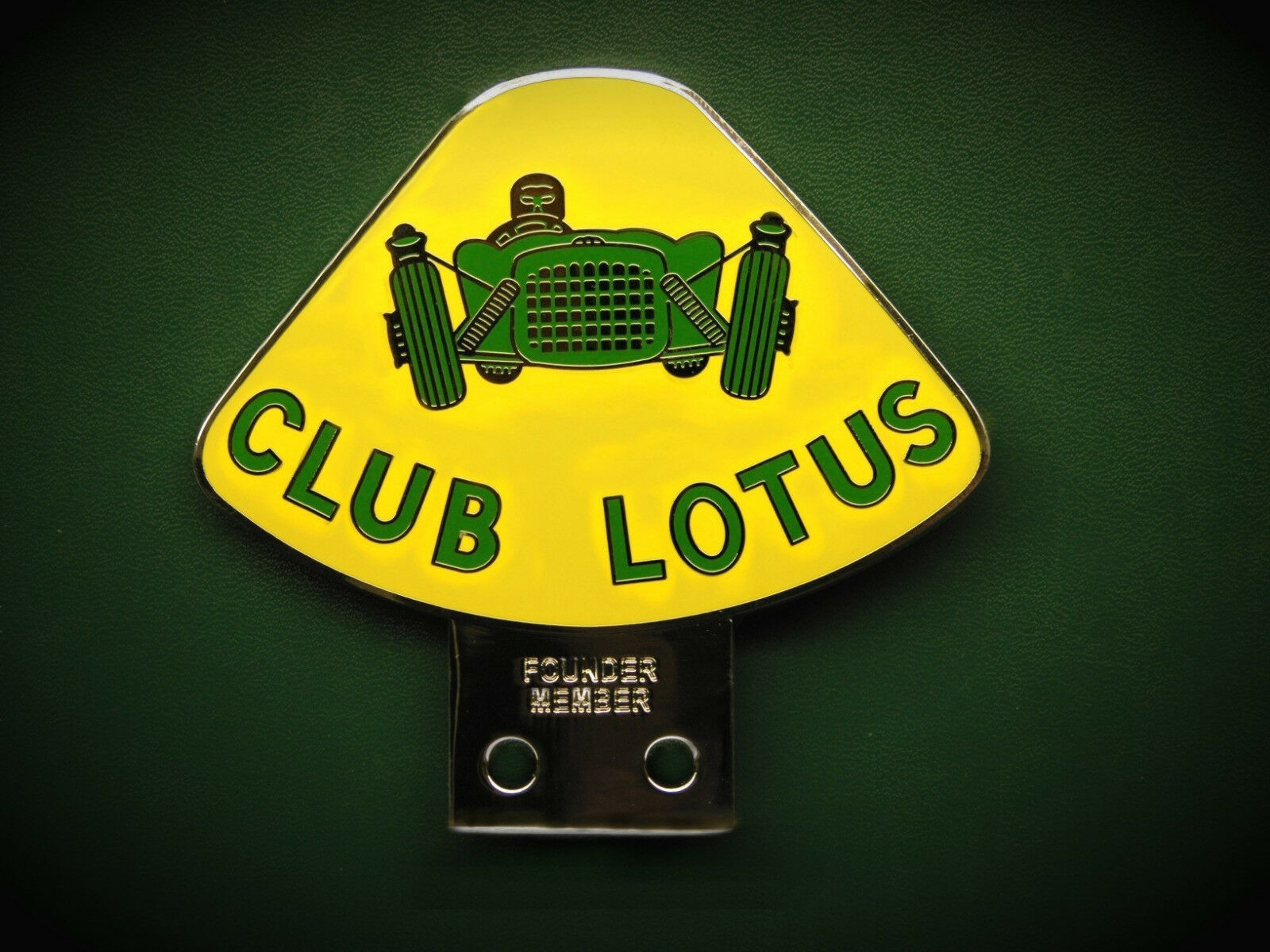 Lotus Club Badge Plakette Grill Plaque Emblem Seven Lotus Omega ...