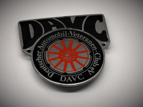 Details zu DAVC German Badge Plakette Emblem Porsche Mercedes BMW VW Oldtimer Plaque #199